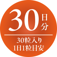 30日分 30粒入り 1日1粒目安